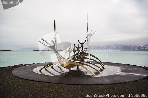 Image of The Sun Voyager in Reykjavik, Iceland