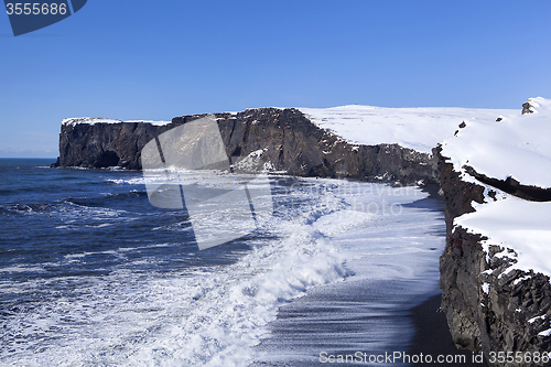 Image of Peninsula Dyrhólaey in the south of Iceland