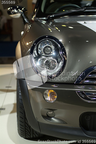 Image of Front detail of compact car