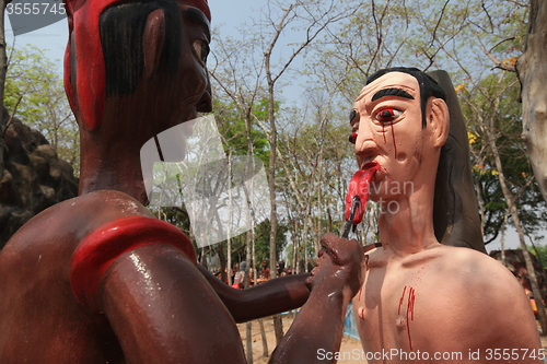 Image of ASIA THAILAND ISAN KHORAT GHOST PARK