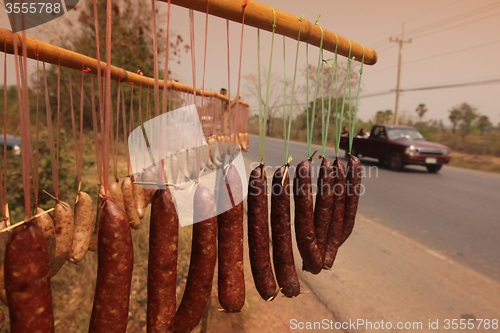 Image of ASIA THAILAND ISAN KHORAT SAUSAGE SHOP