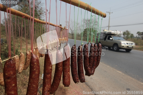 Image of ASIA THAILAND ISAN KHORAT SAUSAGE SHOP