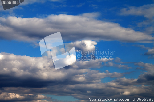 Image of Sky with sunlight clouds