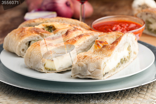 Image of Stuffed Broccoli Bread