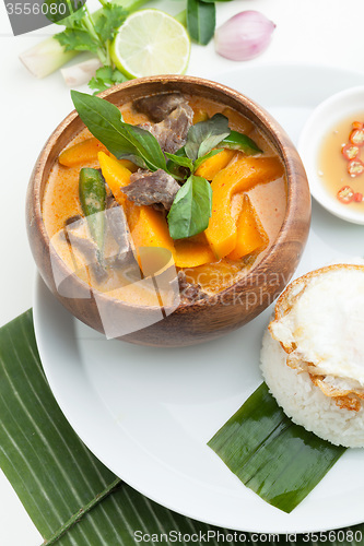 Image of Thai Pumpkin Red Curry
