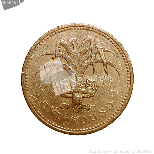 Image of Retro look One Pound coin