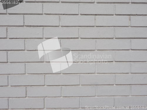 Image of White brick wall background