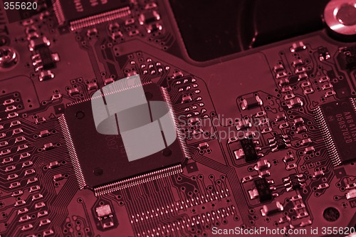 Image of Electronic circuit board