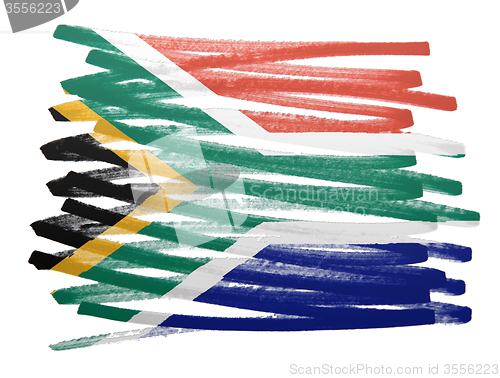 Image of Flag illustration - South Africa