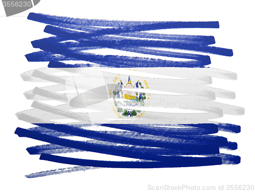 Image of Flag illustration - El Salvador