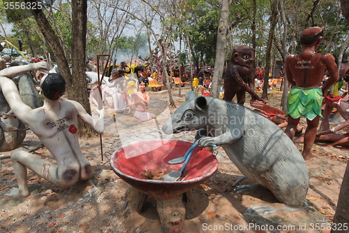 Image of ASIA THAILAND ISAN KHORAT GHOST PARK