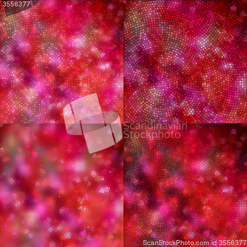 Image of Red glittering background. EPS 10