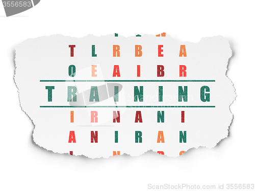 Image of Studying concept: Training in Crossword Puzzle