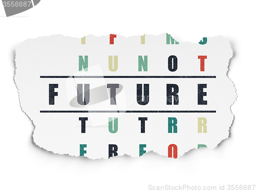Image of Timeline concept: Future in Crossword Puzzle