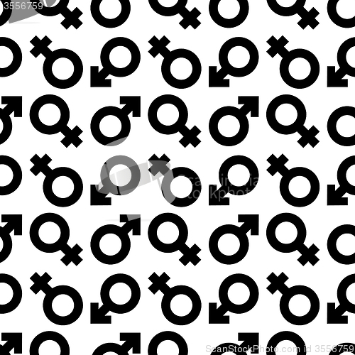 Image of male female symbol background