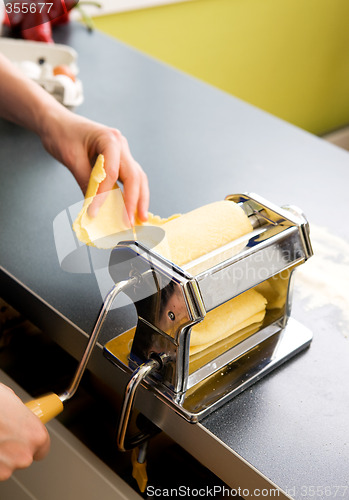 Image of Pasta Machine on Counter