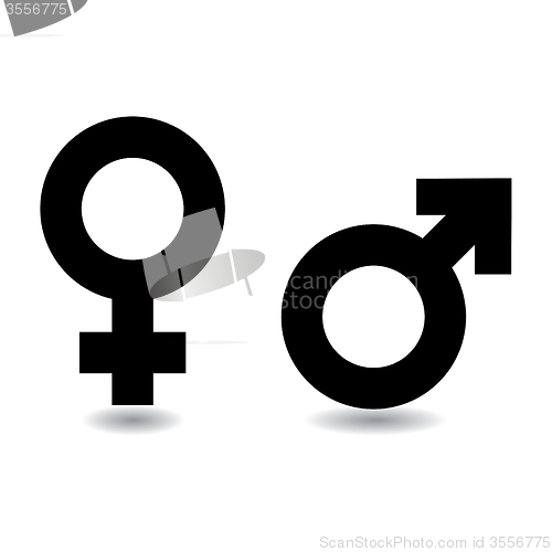 Image of MALE female symbol