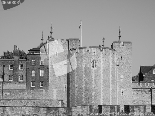 Image of Black and white Tower of London