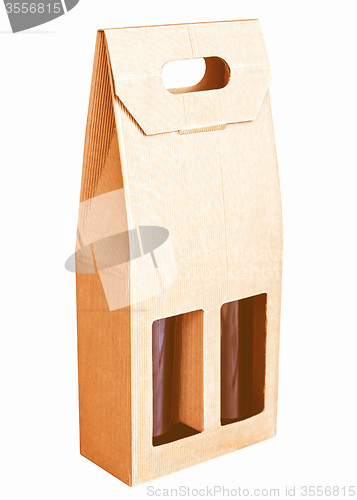Image of Retro looking Wine box