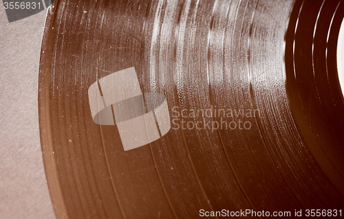Image of Retro look Scratched record