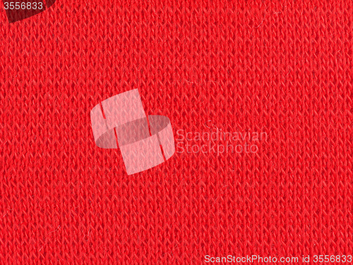 Image of Red fabric background