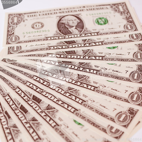 Image of Retro look Dollar notes 1 Dollar