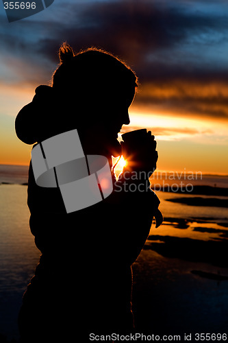 Image of Ocean Silhouette