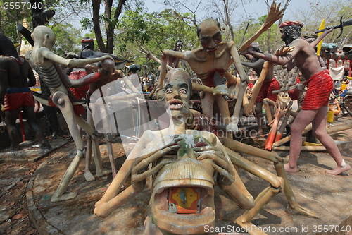 Image of ASIA THAILAND ISAN KHORAT GHOST PARK