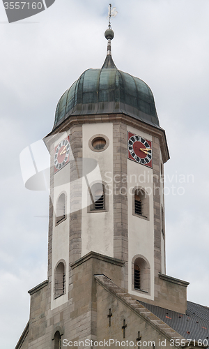 Image of clock tower in Buehlertann