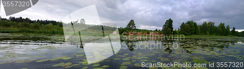 Image of river banks from Devonian Sandstone