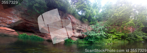 Image of river  Devonian Sandstone