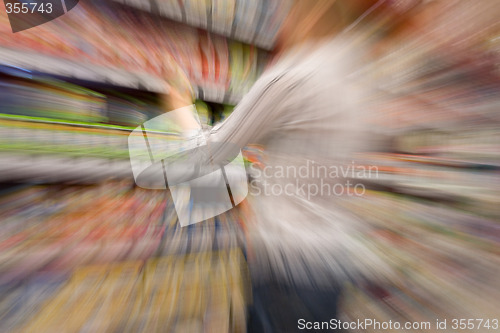 Image of speed shopping