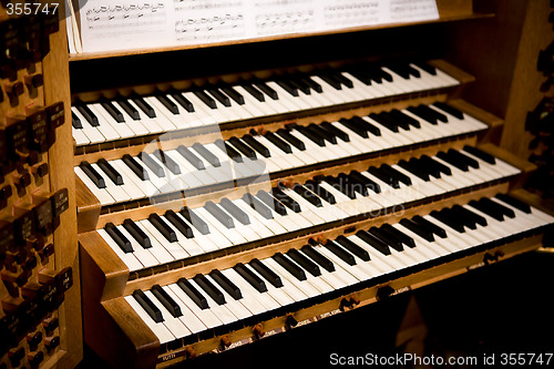 Image of Pipe Organ Keys