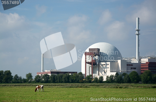 Image of Nuclear Power Plant Brokdorf, Schleswig-Holstein, Germany