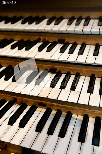 Image of Pipe Organ Keyboard