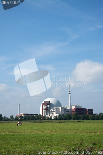 Image of Nuclear Power Plant Brokdorf, Schleswig-Holstein, Germany