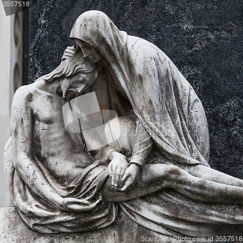 Image of Old Cemetery statue