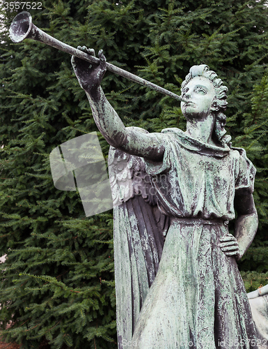 Image of Old Cemetery statue