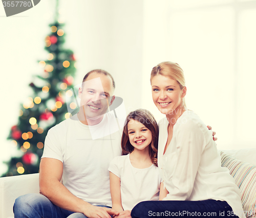 Image of happy family at home