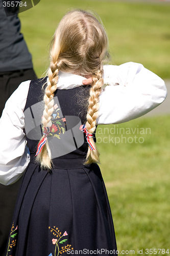 Image of Norwegian girl