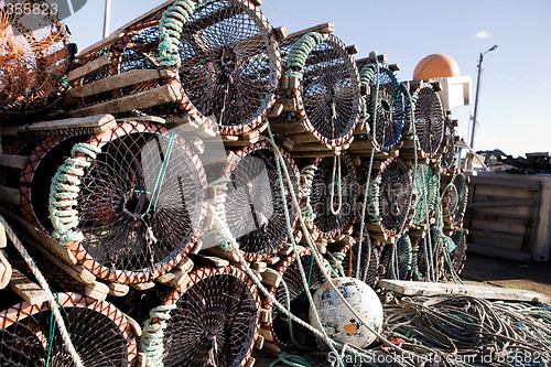 Image of Lobster Trap Detail