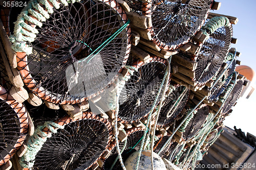 Image of Lobster Trap Detail