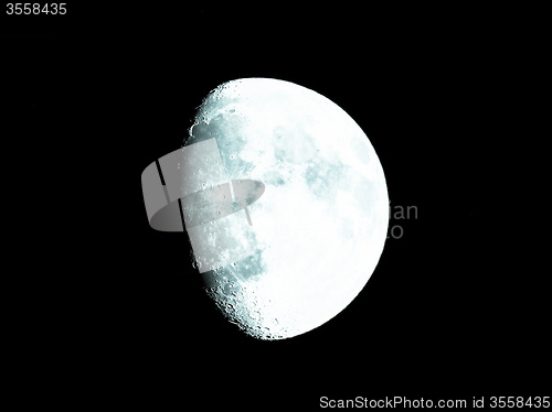 Image of Gibbous moon