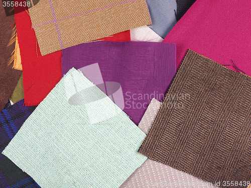 Image of Fabric samples