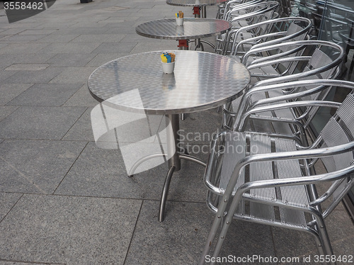 Image of Tables and chairs