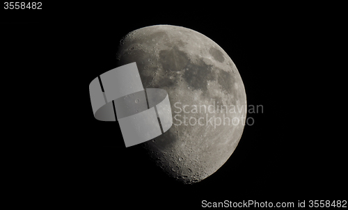 Image of Gibbous moon