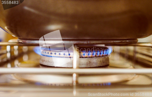 Image of Retro look Gas cooker