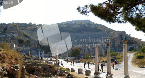 Image of The Great Theatre of Antiquity - Ephesus, Turkey