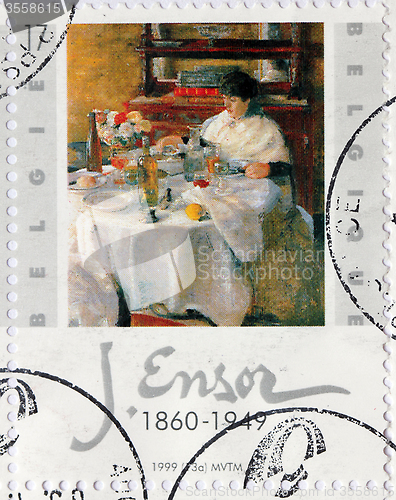 Image of James Ensor Stamp