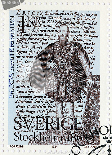 Image of Eric XIV Stamp